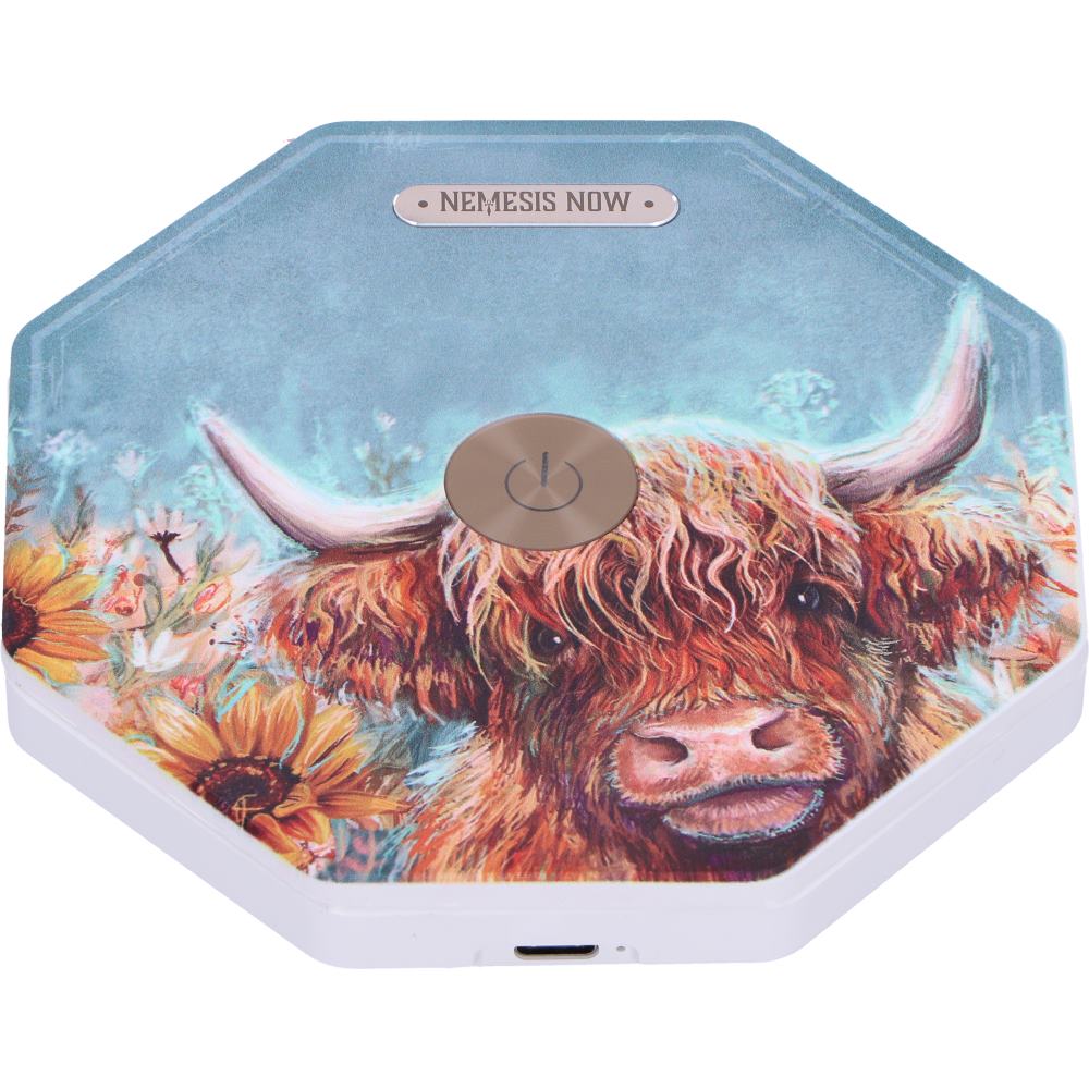 Highland Cow Foldable Lamp 21cm