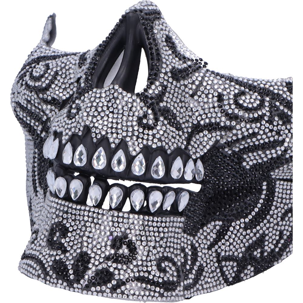 Jewelled Masquerade (Silver) 17.5cm