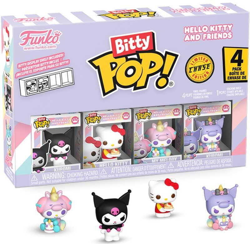 FUNKO BITTY POP: SANRIO - KUROMI 4PK