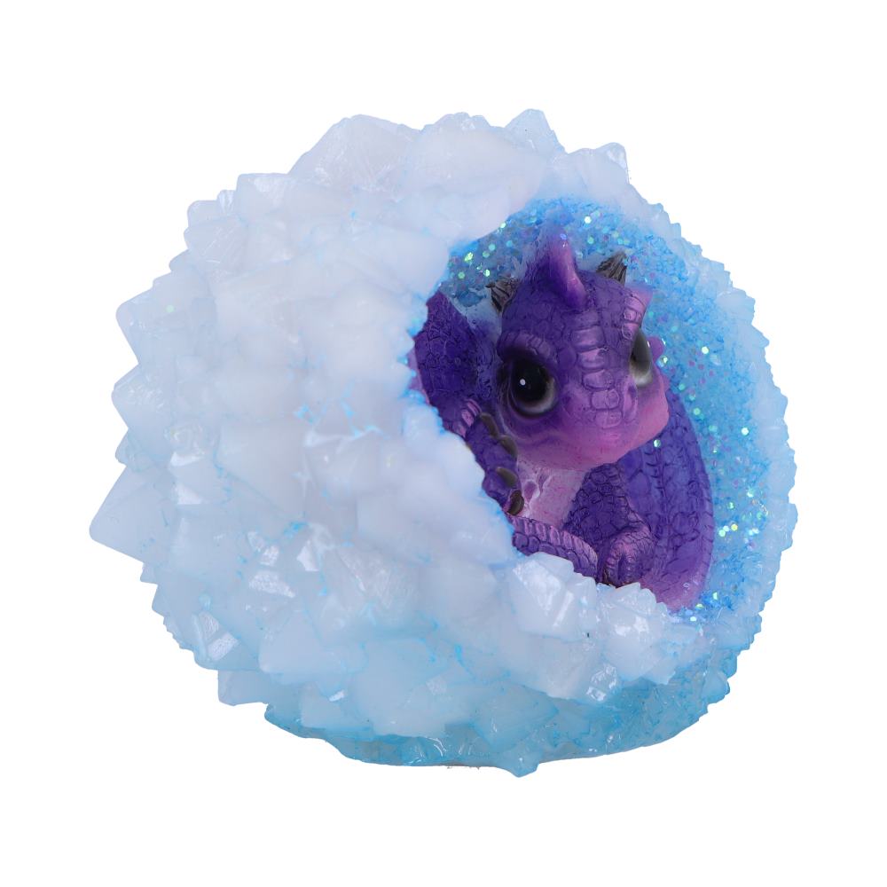 Geode Nest (Purple) 12cm