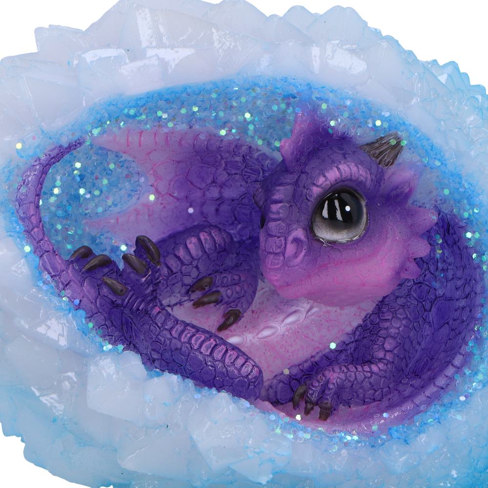 Geode Nest (Purple) 12cm