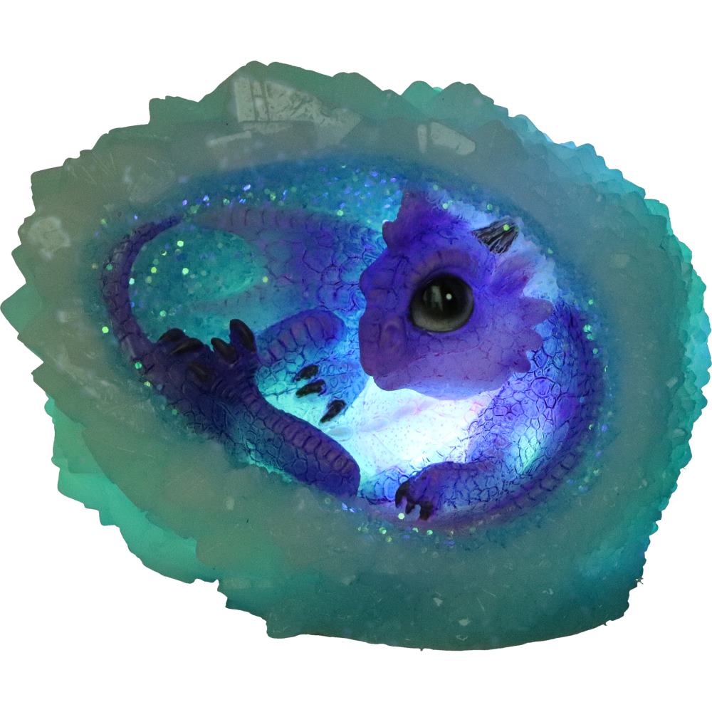 Geode Nest (Purple) 12cm