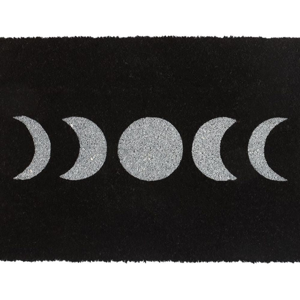 Black Moon Phase Doormat