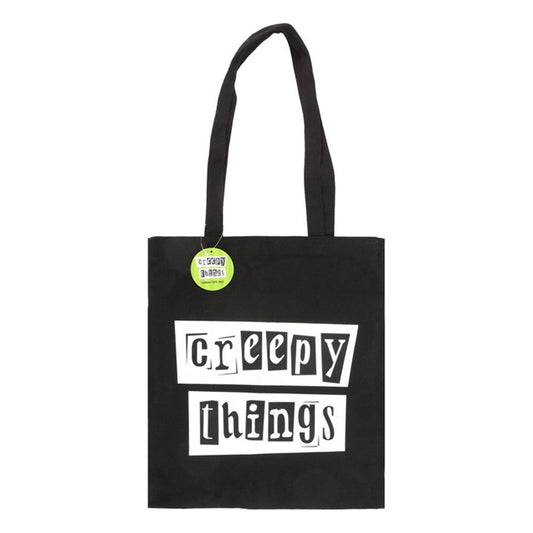 Creepy Things Polycotton Tote Bag